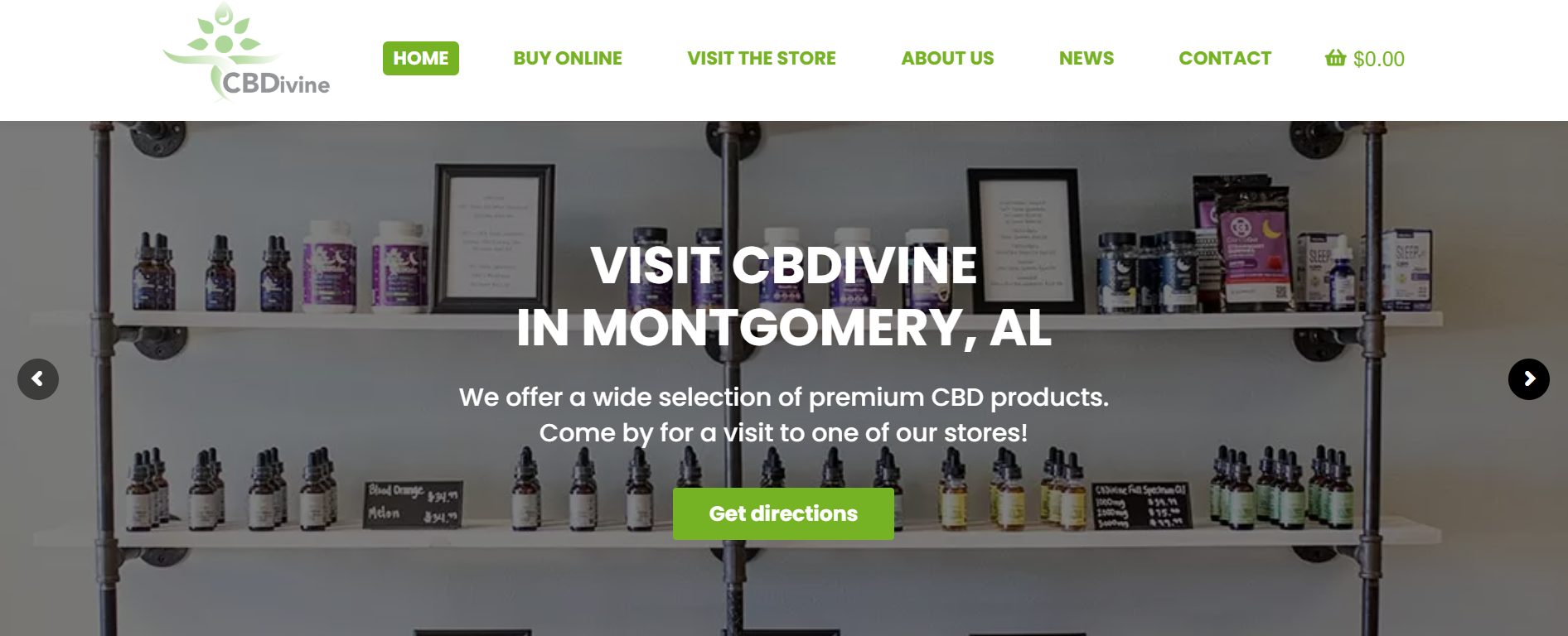 CBDivine home
