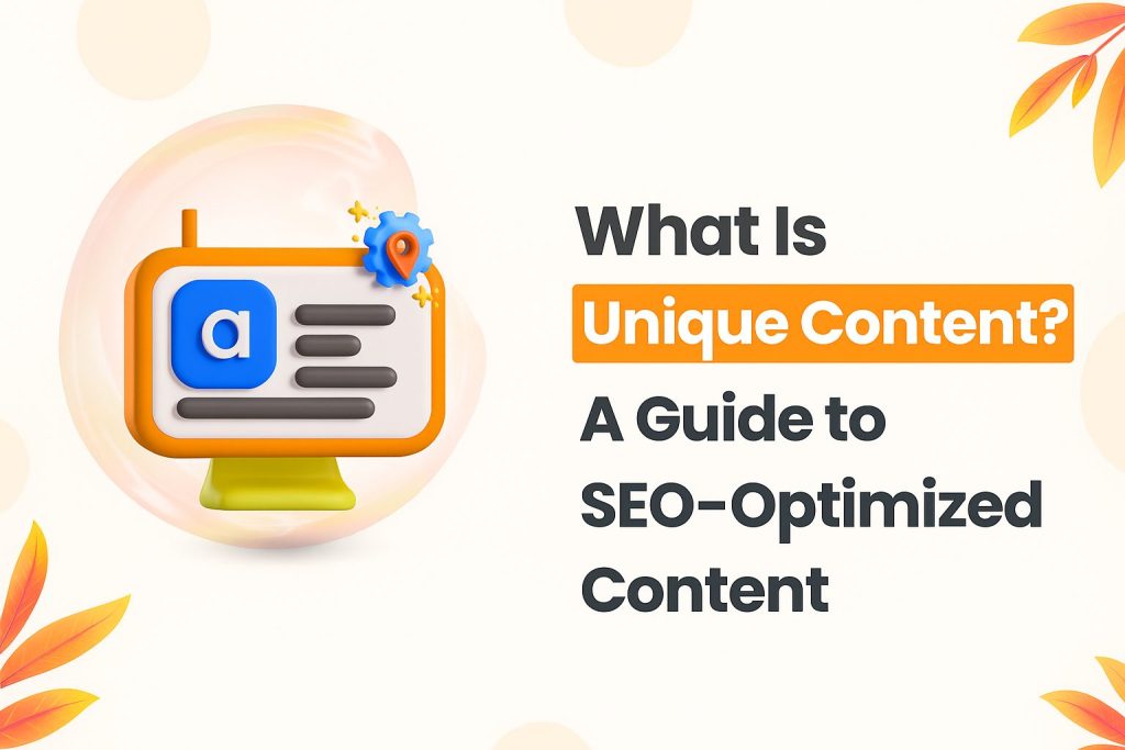 what is unique content