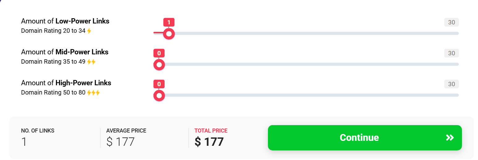 ecommercelinkbuilders Pricing