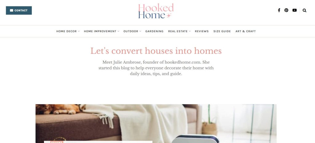 Examples of Blogs We Outreach To hookedhome