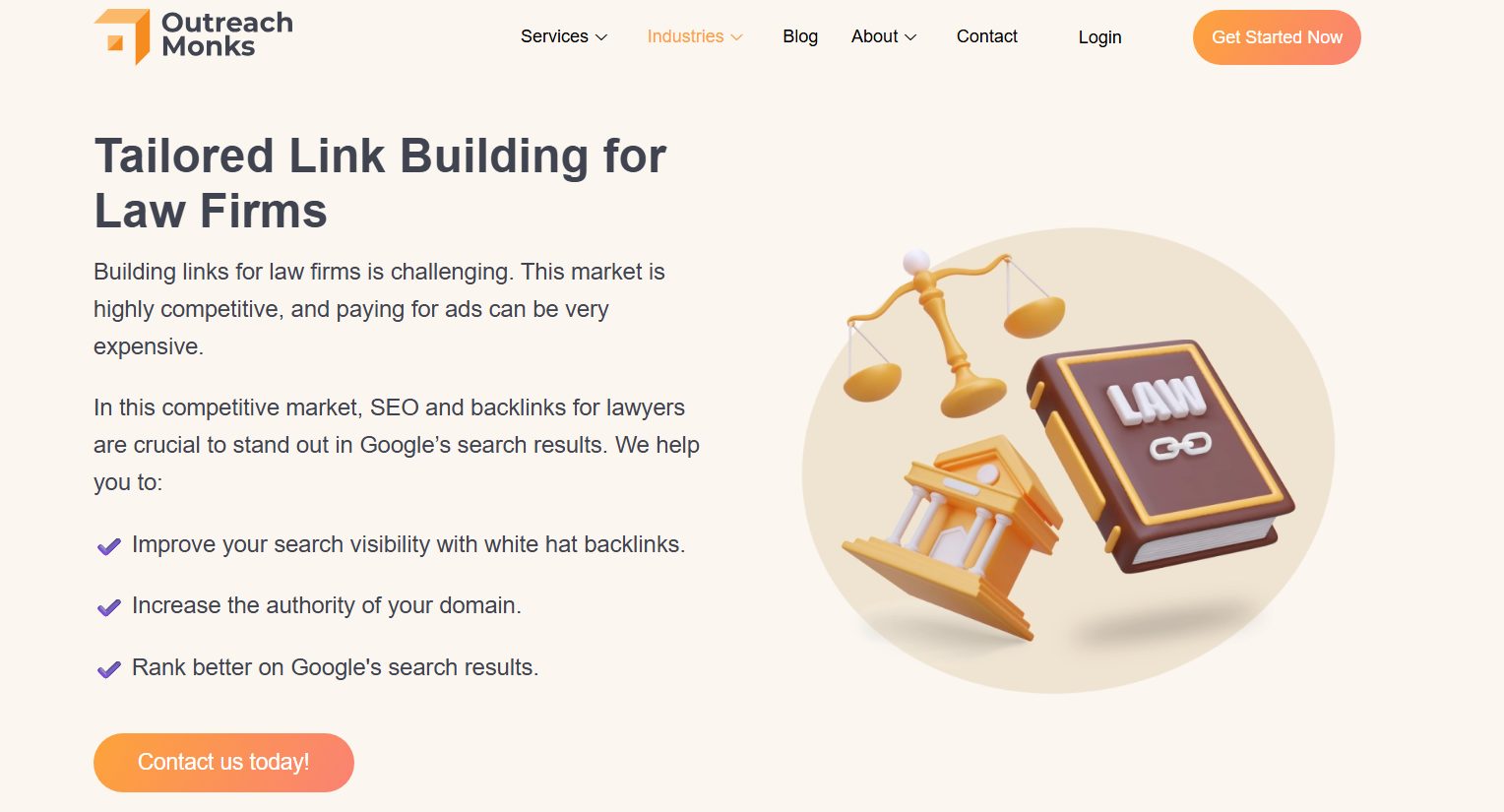 Top Link Building Services for Law Firms