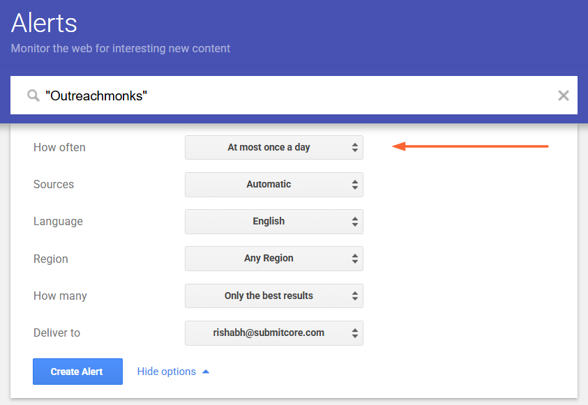 2 Customize alert settings