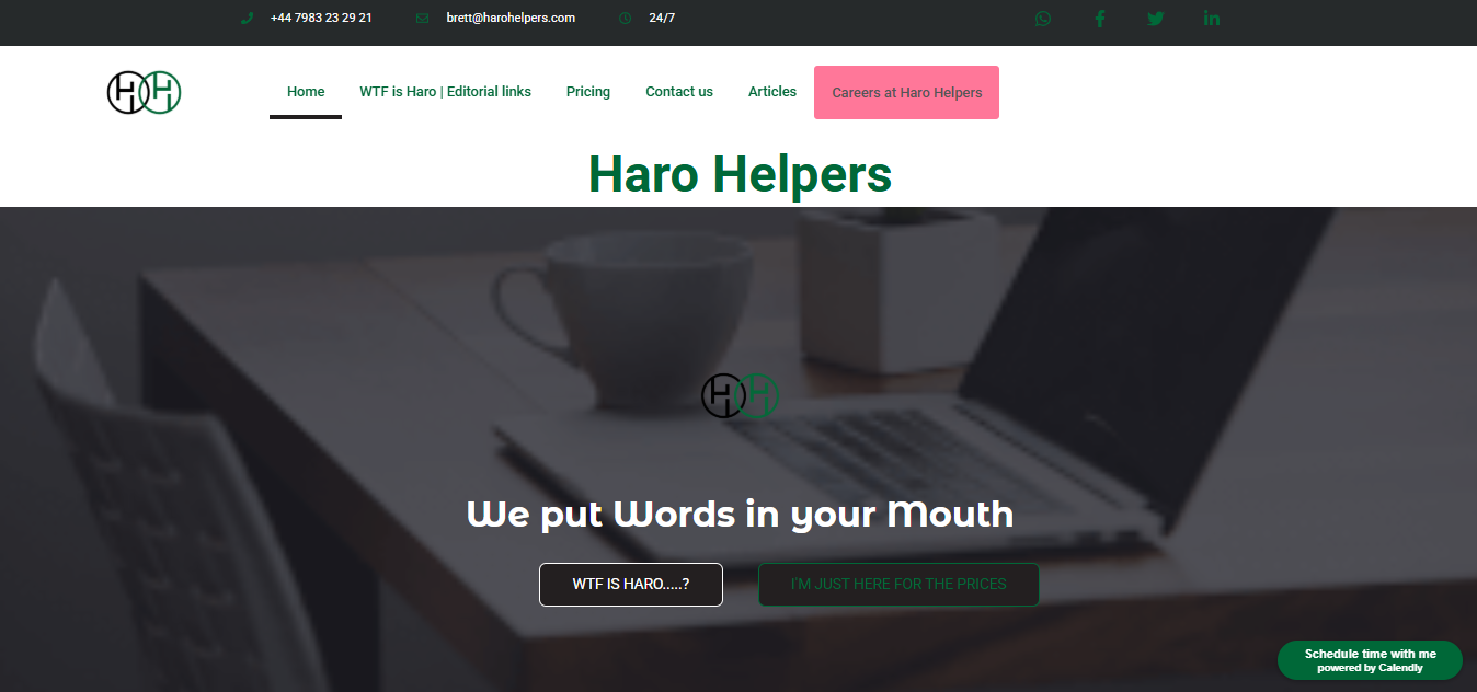 HaroHelper blog banner image