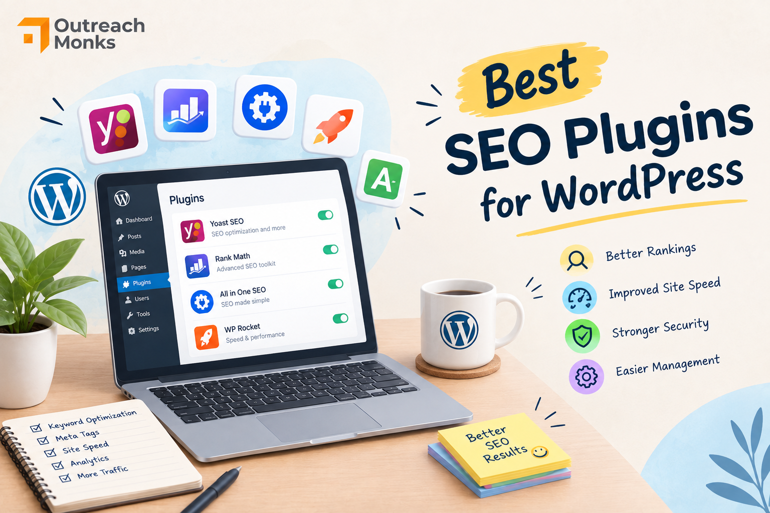 7 Best SEO Plugins for WordPress in 2026 (Tried & Tested) blog image