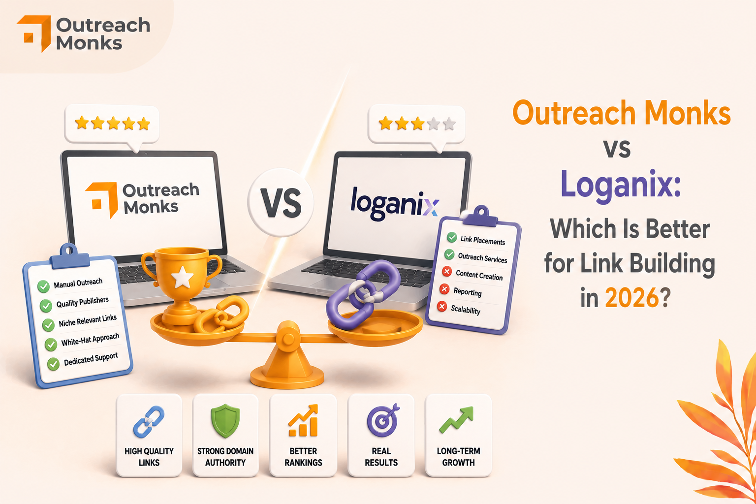 Outreach Monks vs Loganix Blog image
