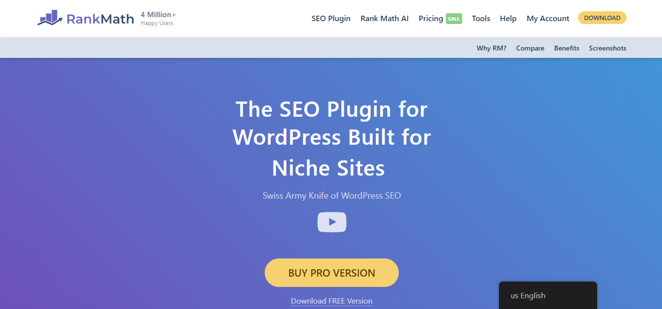 Rankmath SEO plugin blog image