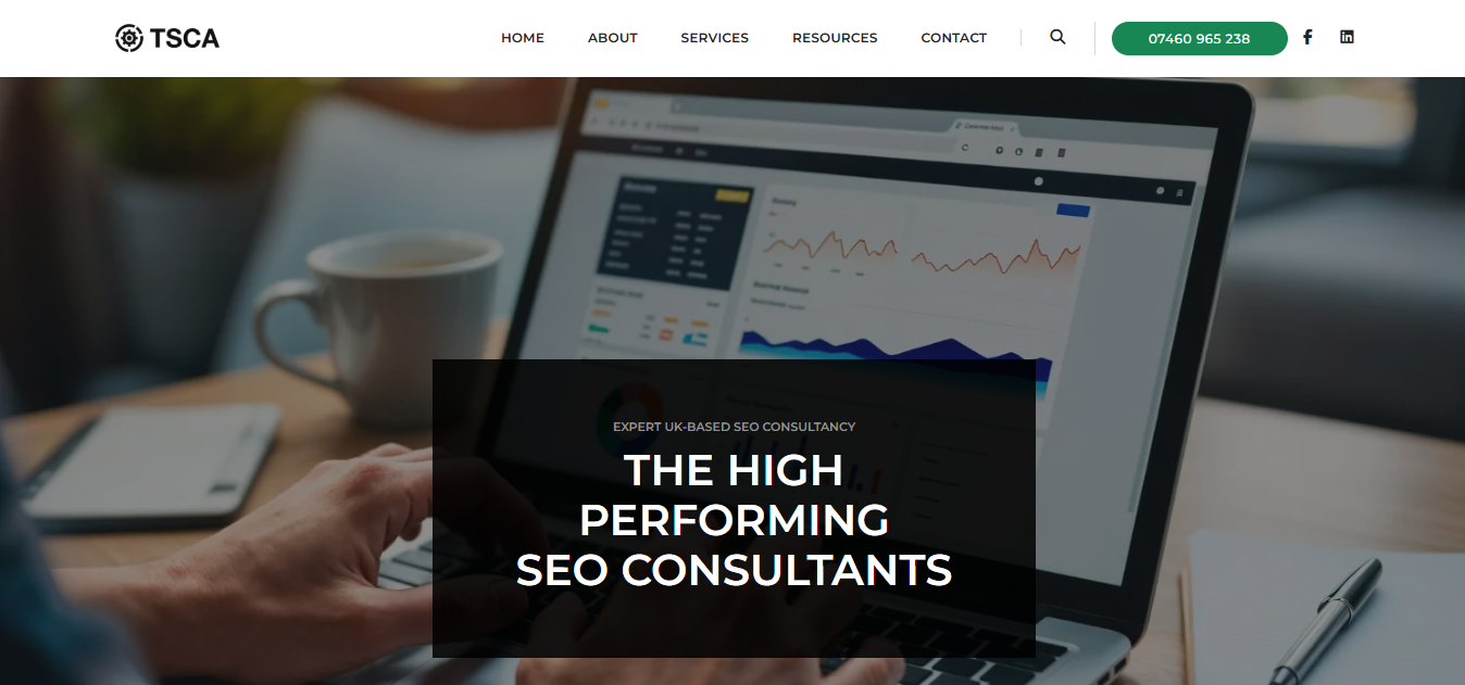 The SEO Consultants Agency blog banner image