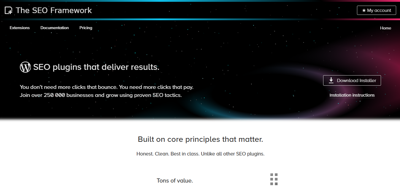 The SEO Framework blog image