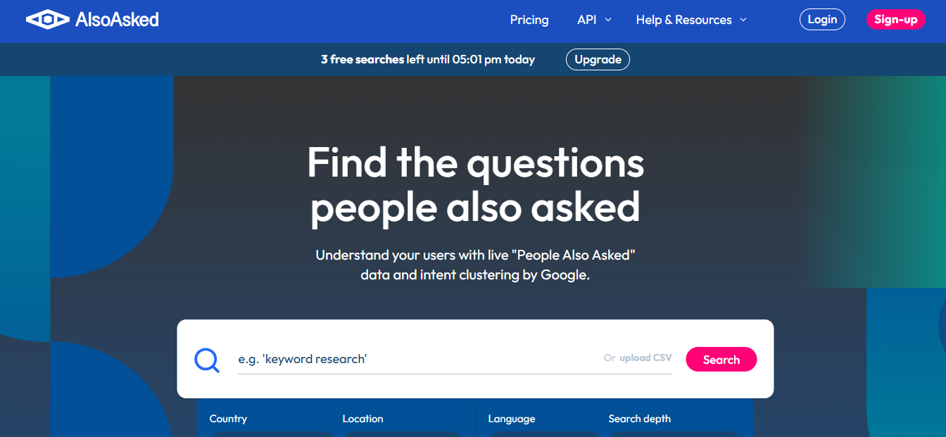 Also Asked SEO Tool blog image