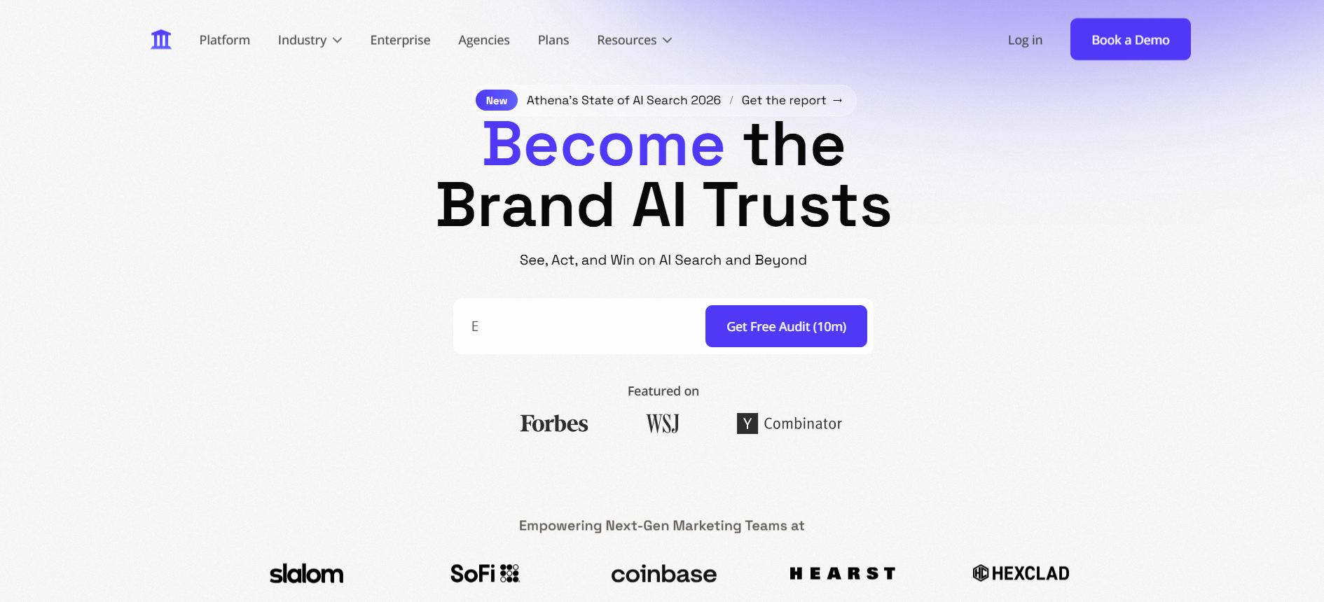AthenaHQ AI visibility tool blog image