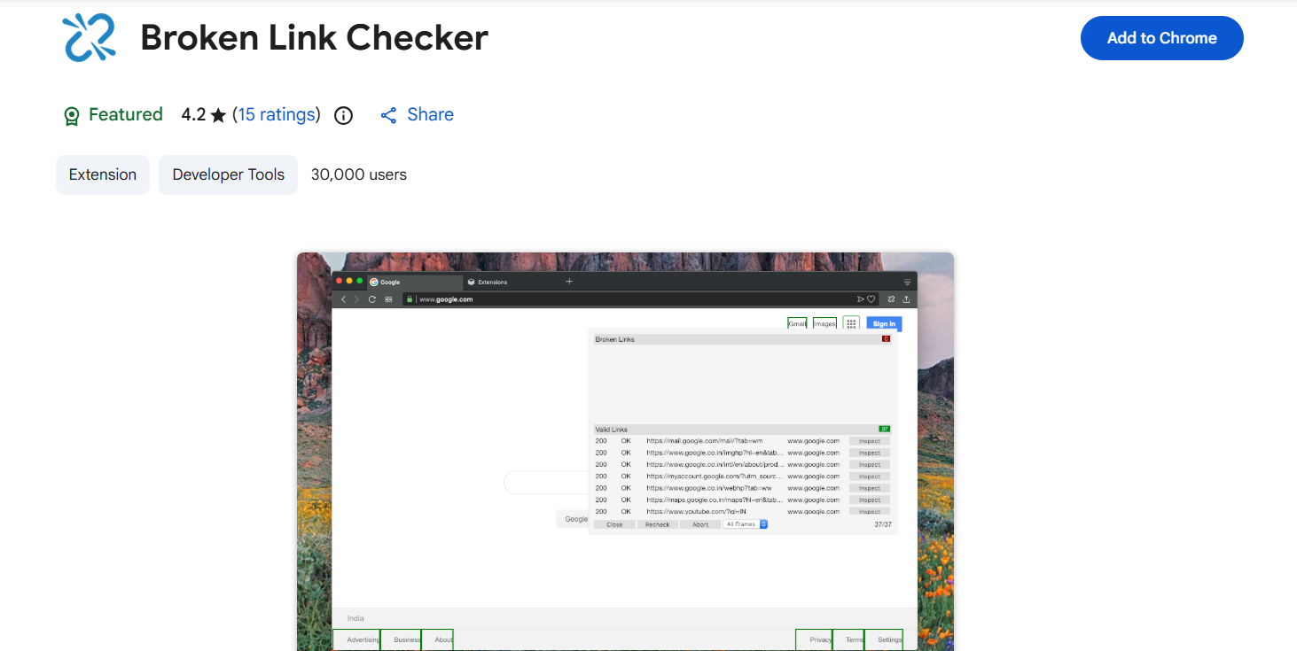 Broken Link Checker blog image