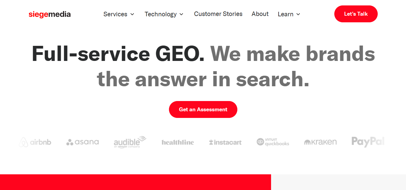 Seige Media SEO agency blog image