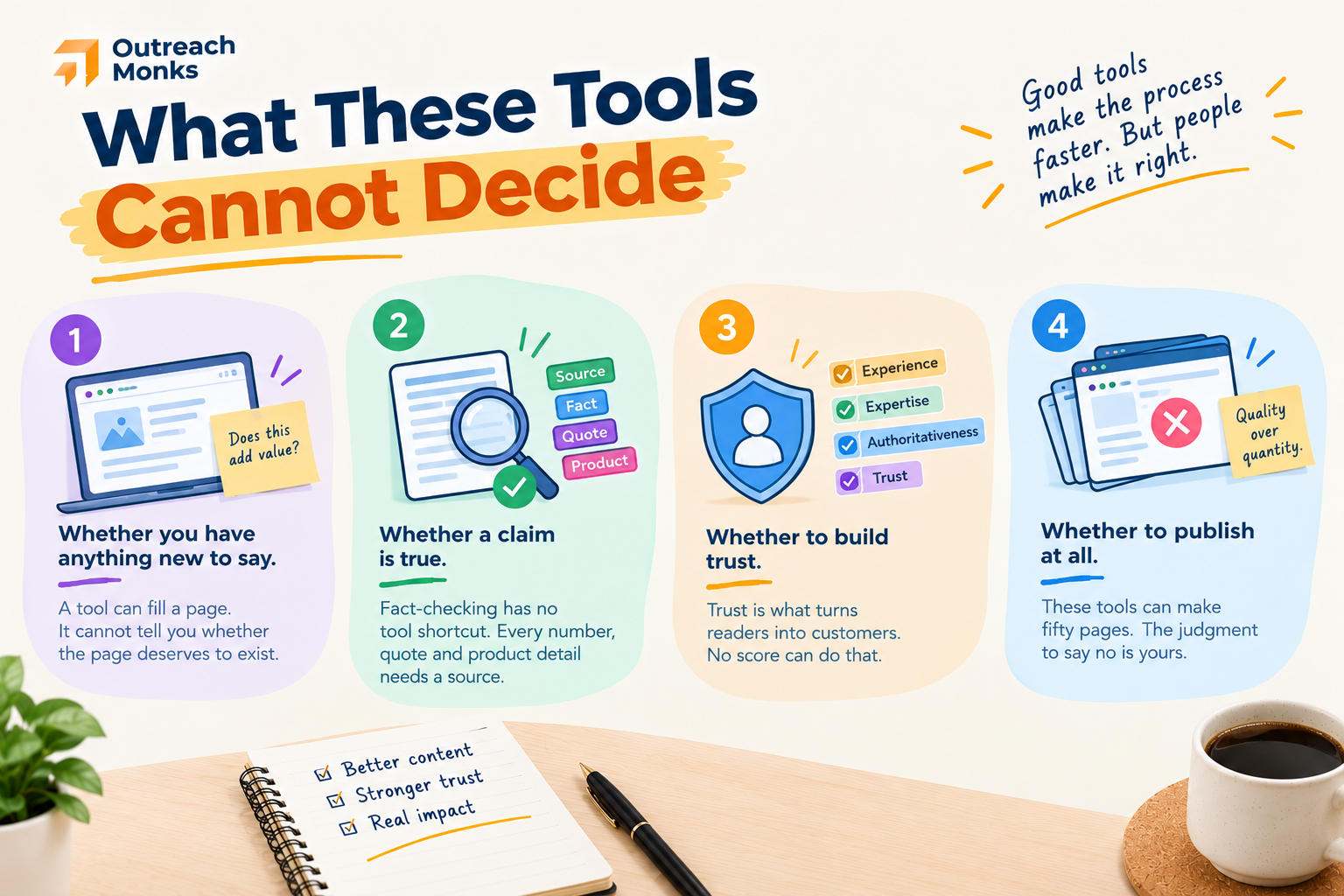 What the tools can't decide infographic